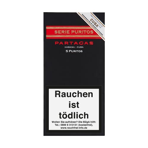 Partagas Serie Puritos 5 Zigarillos