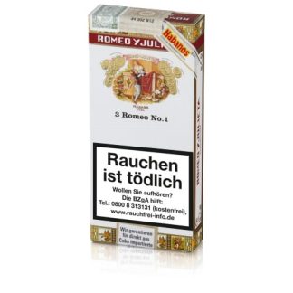 Romeo y Julieta Romeo No.1 Tubos 3 Zigarren