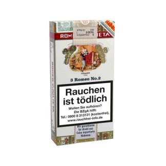 Romeo y Julieta Romeo No.2 Tubos 3 Zigarren
