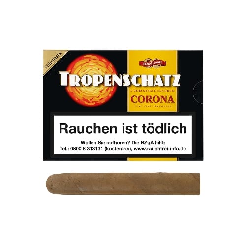 Tropenschatz Nr.421 Fehlfarben Corona Sumatra 5 Zigarren