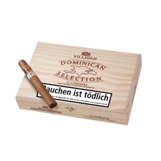 VILLIGER Dominican Selection Corona 25 Zigarren