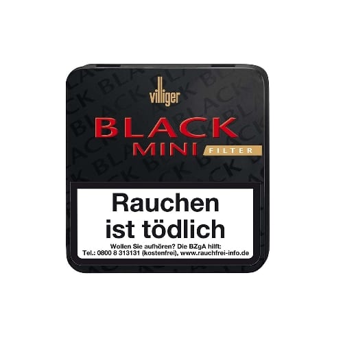 Villiger Black Mini Filter 20 Zigarillos