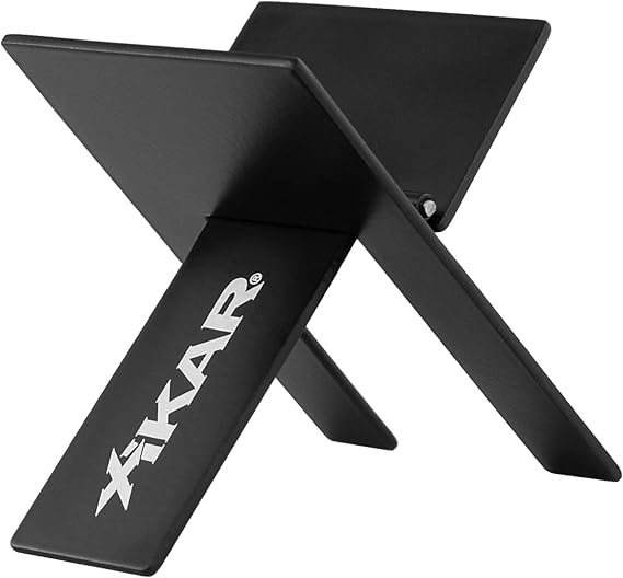 Xikar Cigar Stand, Foldable, Simple And Functional, Black
